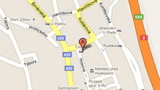 Mapa, Hotel Centro